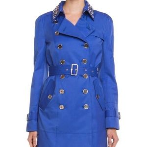 Sam Edelman Blue Trench Coat